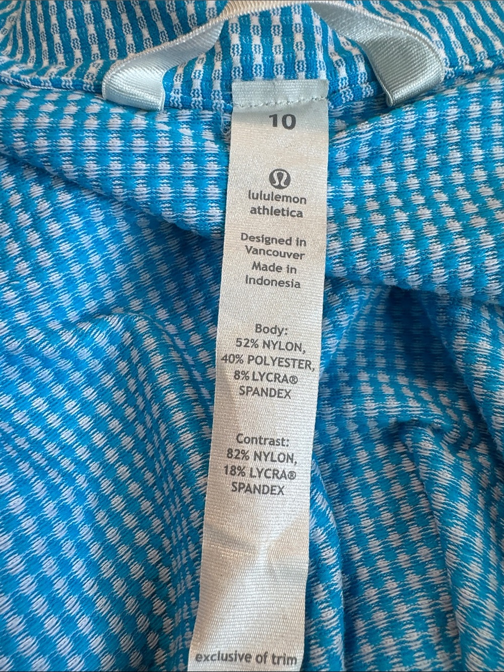Rare NWOT Lululemon 2 IN 1 Proactive 2 Piece Jacket Set Blue Size 10 - Picture 13 of 14